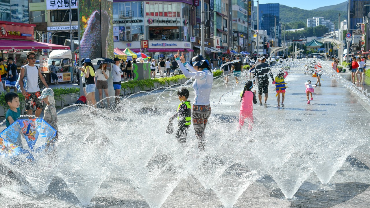 180801-해운대광장 분수대