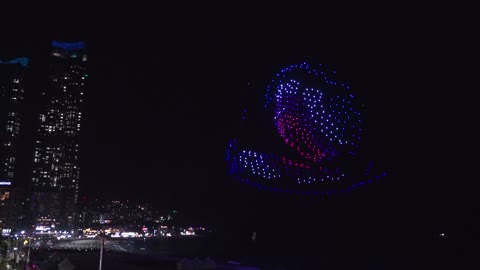 지스타 드론쇼 및 불꽃축제 6(2023.11)