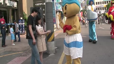 2011년 해운대모래축제 퍼레이드(2011.06)