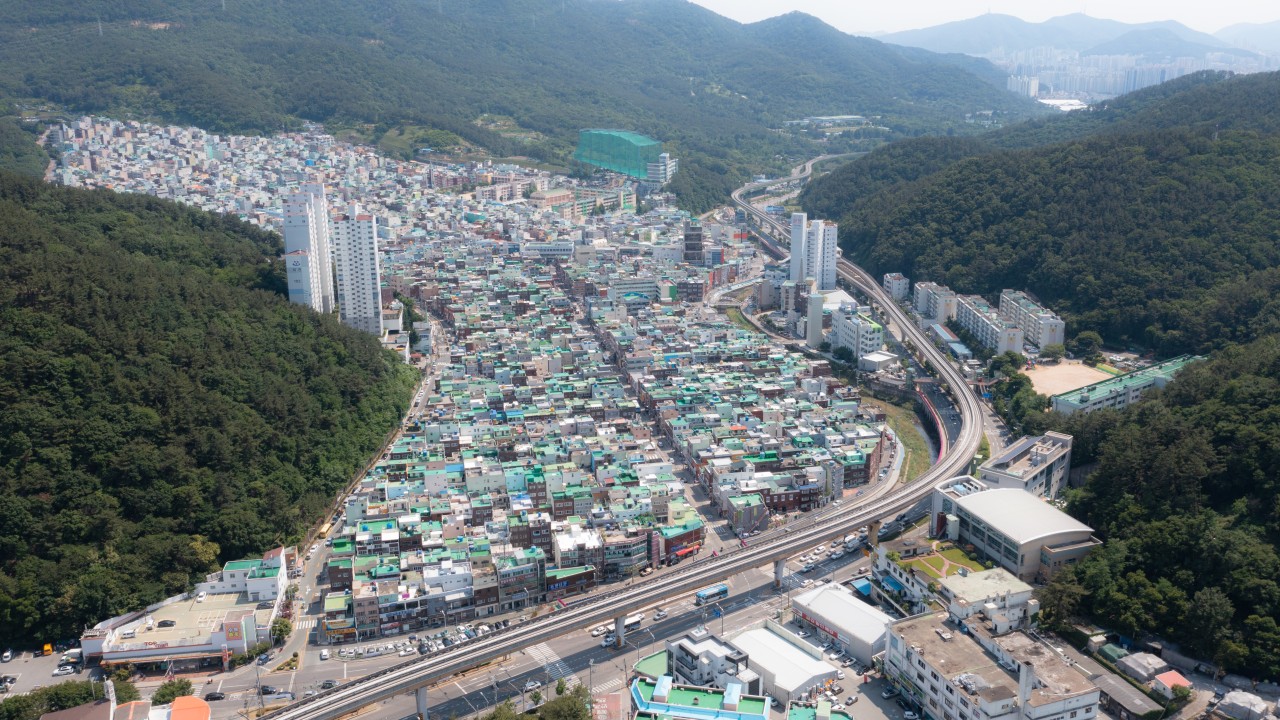 반송1동 항공촬영