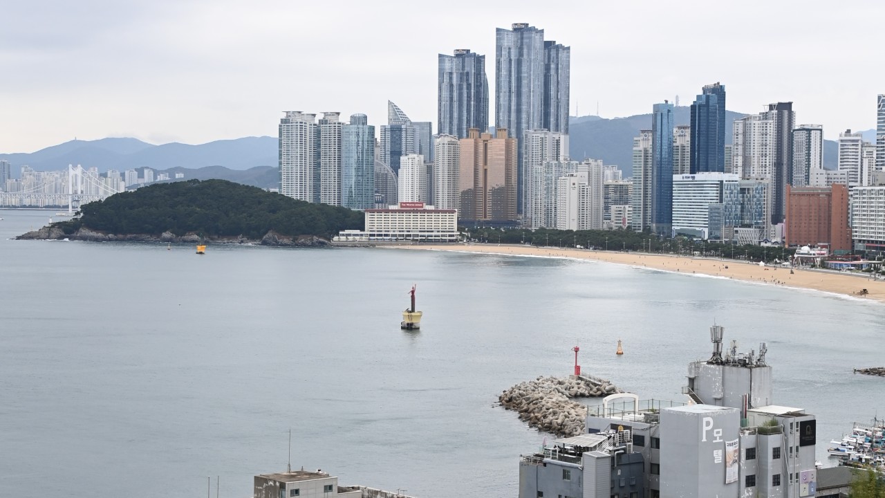 달맞이에서 바라 본 해운대