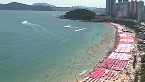 2009년 해운대해수욕장 풍경 (저화질) 1(2009.08)