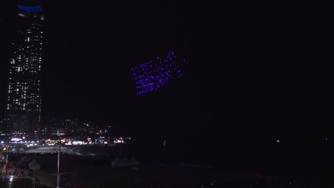 지스타 드론쇼 및 불꽃축제 1(2023.11)