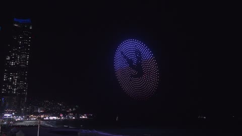 지스타 드론쇼 및 불꽃축제 3(2023.11)
