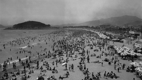 1970년대 해운대해수욕장